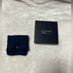Blue Enchanted Disney Jewelry box and pouch ONLY
